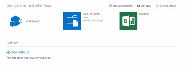 list library and other apps